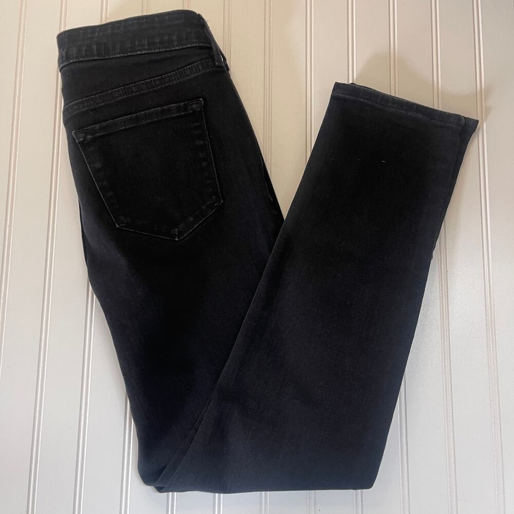 Old Navy High Rise Straight Jeans Denim Black Size‎ Womens 10